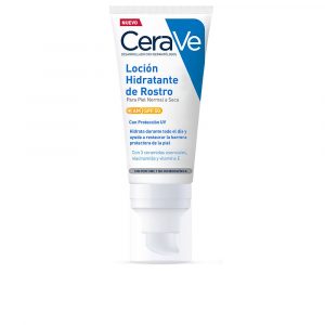 Hidratante facial para pieles normales y secas con alta protección uvb/uva spf50 52 ml