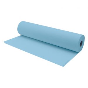 Rollo de papel camilla azul 40 tiras