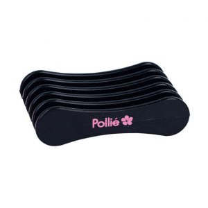 Soporte negro para cepillos