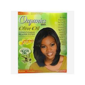 Africa's Best Organics Sistema Alisador con Aceite de Oliva Super (2 Aplicaciones)