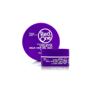 Red One Violetta Aqua Hair Gel Wax 150 ml