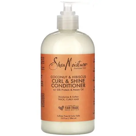 Shea Moisture Coconut & Hibiscus Curl & Shine Conditioner