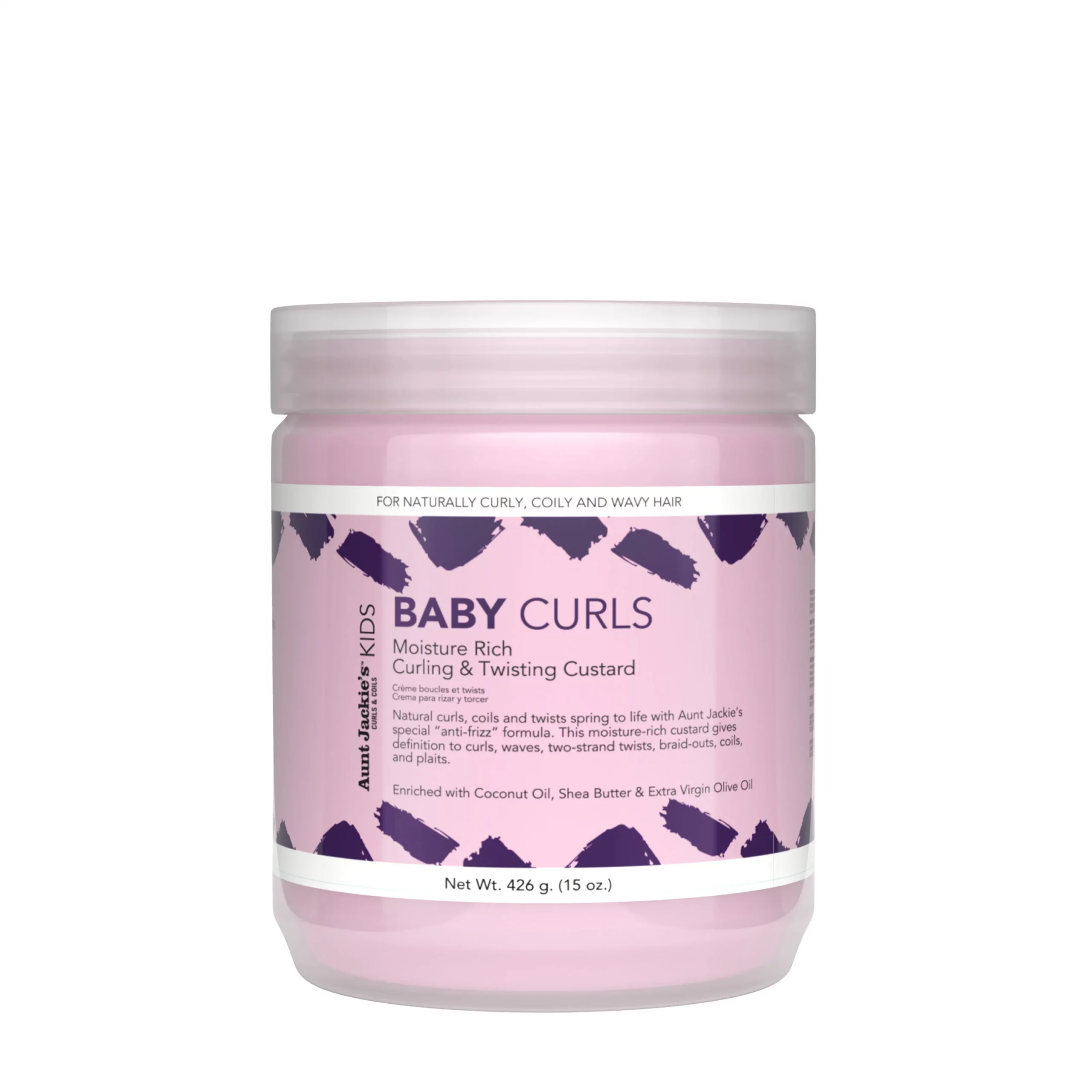 Aunt Jackie’s Baby Curls Crema Rica para Rizos y Twists (426 g / 15 oz)