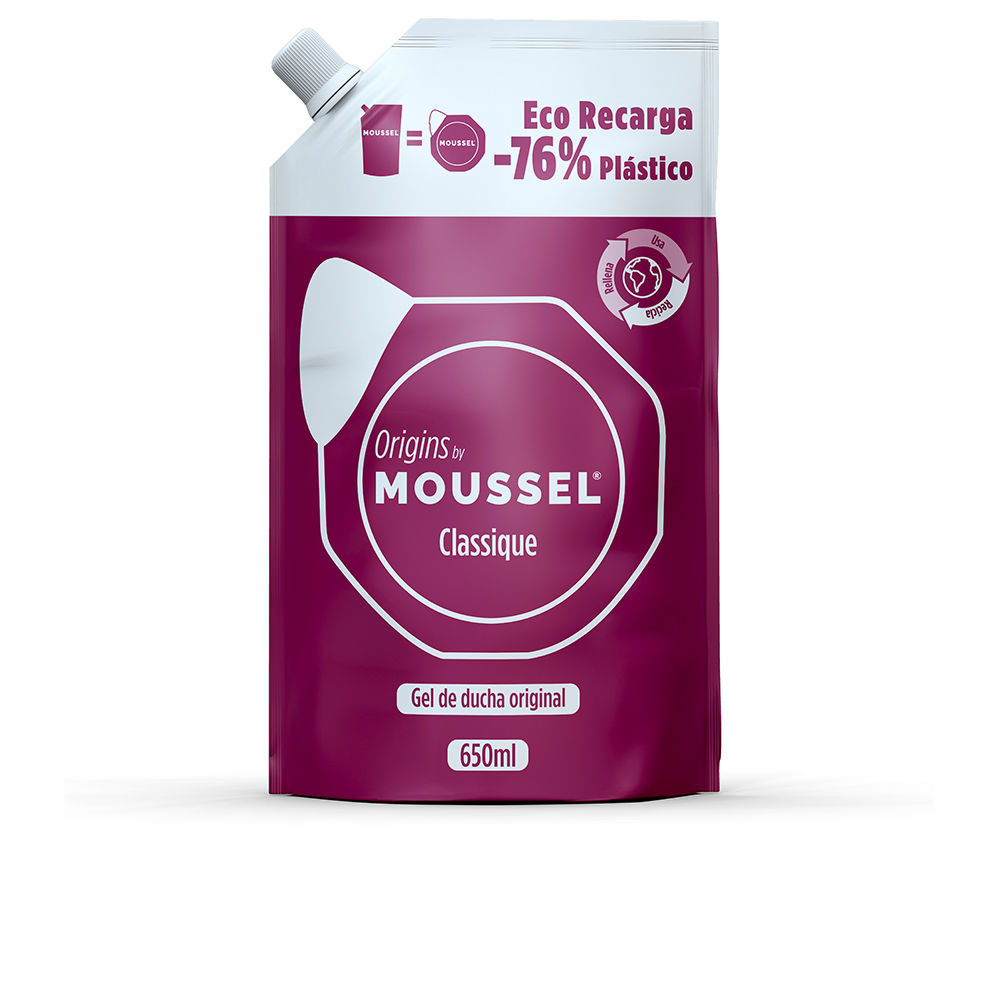 Moussel classique gel de ducha original recarga 650 ml