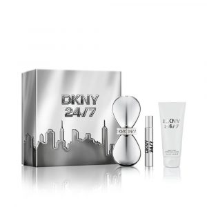 Dkny 24/7 estuche 3 pz : eau de parfum vaporizador 100 ml + loción corporal 100 ml + eau de parfum vaporizador 15 ml