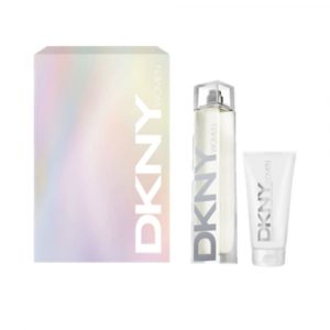 Dkny energizing estuche 2 pz : eau de parfum vaporizador 100 ml + loción corporal 100 ml