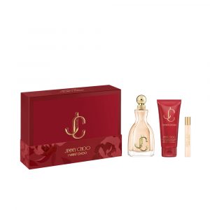 I want choo estuche 3 pz : eau de parfum vaporizador 100 ml + loción corporal 100 ml + eau de parfum vaporizador 7,5 ml