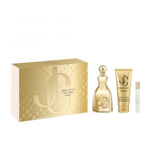 I want choo le parfum estuche 3 pz : eau de parfum vaporizador 100 ml + loción corporal 100 ml + eau de parfum vaporizador 7,5 ml