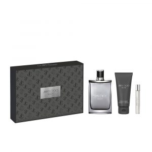 Jimmy choo man estuche 3 pz : eau de toilette vaporizador 100 ml + eau de toilette vaporizador 7,5 ml + gel de ducha 100 ml