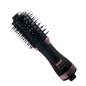 WAD Mini Brevis Oval Hair Brush Dryer * Negro
