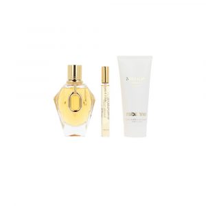 Million gold for her estuche 3 pz : eau de parfum vaporizador 90 ml + loción corporal 100 ml + eau de parfum vaporizador 10 ml