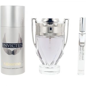 Invictus estuche 3 pz : eau de toilette vaporizador 100 ml + desodorante