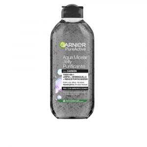 Skinactive agua micelar pure active jelly purificante carbón imperfecciones piel 400 ml