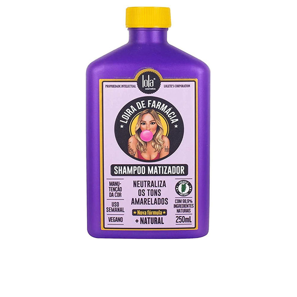 Loira de farmácia shampoo matizador 250 ml